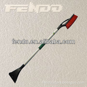 High Quality Adjustable Car Soft Snow Brush With Ice Scraper